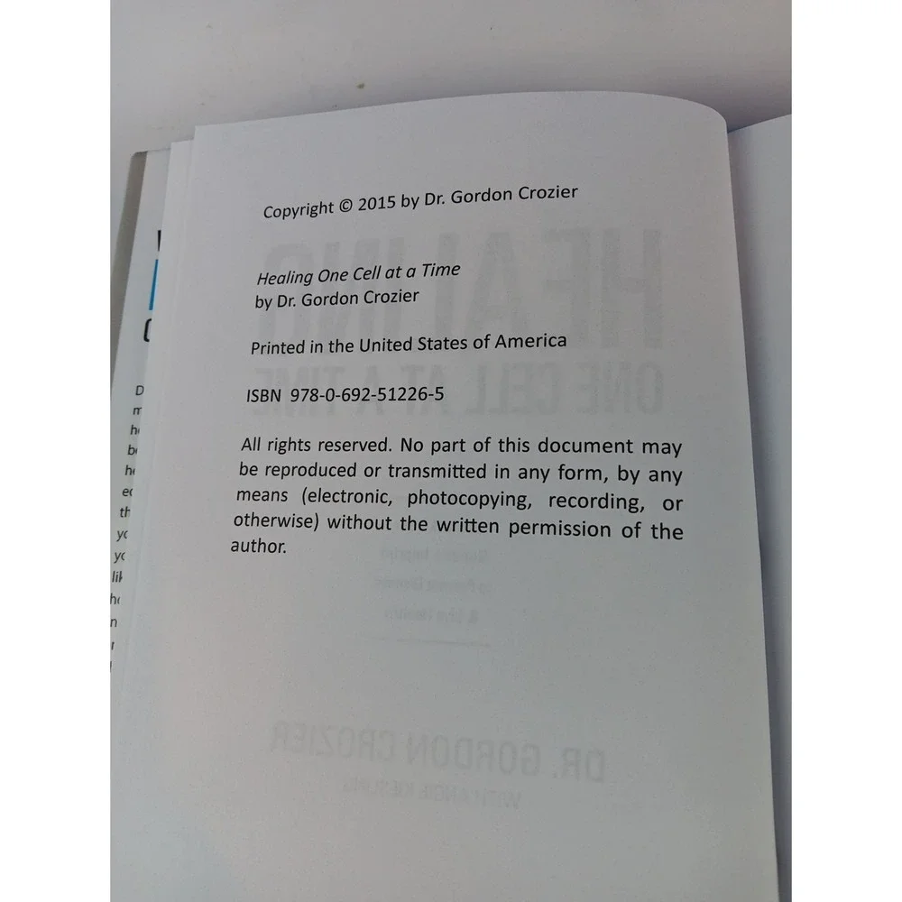 Healing One Cell At a Time: Unlock - Hardcover‎ by Crozier Gordon